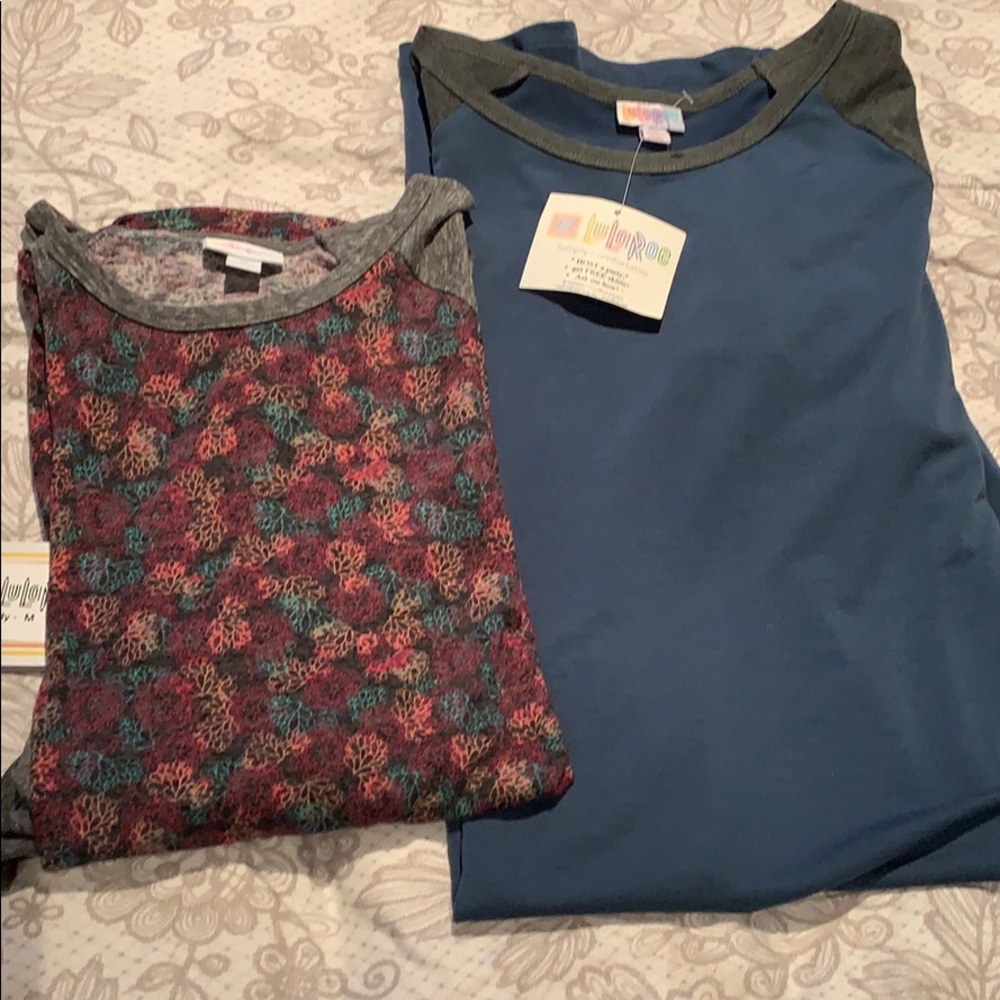 Dress and shirt side m and xxs blue shirt